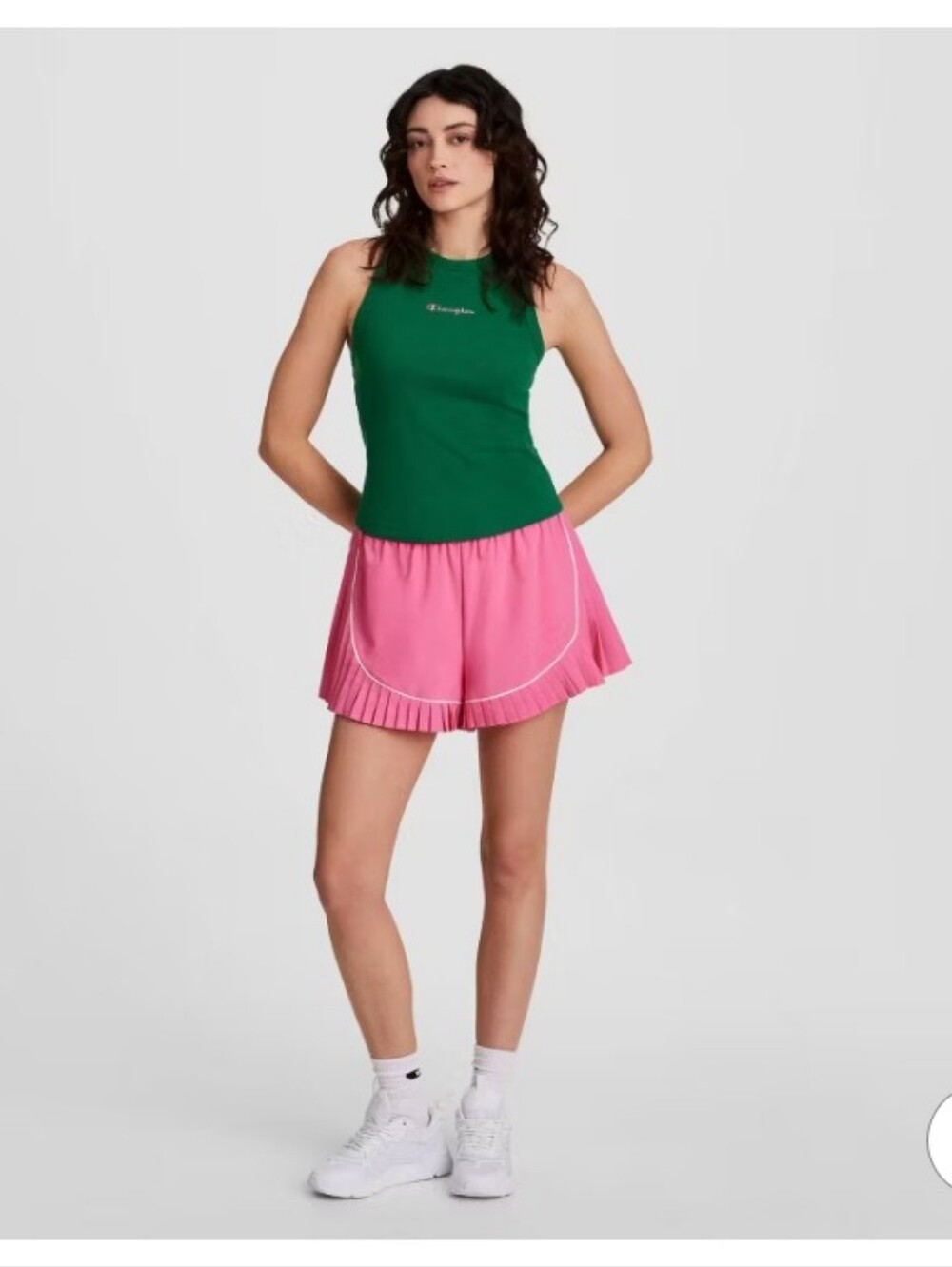 Champion Pink Pleated Women’s Shorts